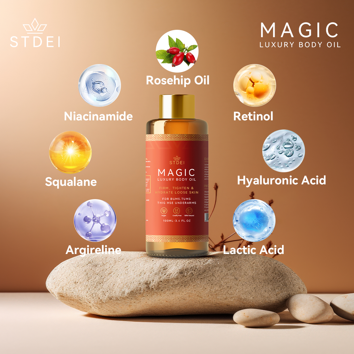 𝗦𝗧𝗗𝗘𝗜™🌈 𝗠𝗔𝗚𝗜𝗖 𝗟𝗨𝗫𝗨𝗥𝗬 𝗕𝗢𝗗𝗬 𝗢𝗜𝗟 (Limited Time 80% Off - Last 30 Minutes)