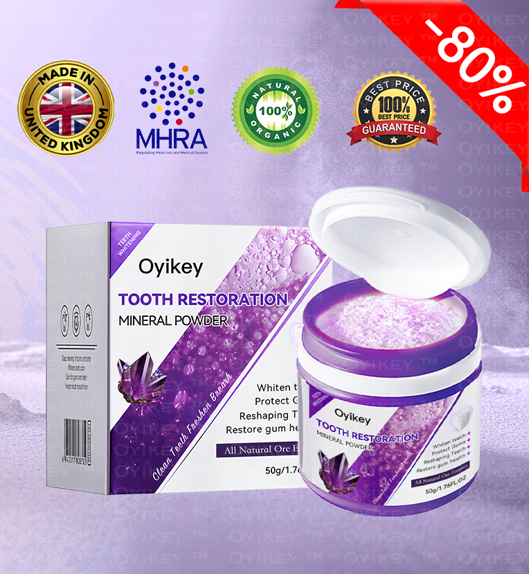 Oyikey™🍀 TOOTH RESTORATION MINERAL POWDER(BDA recommended)