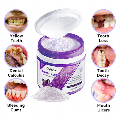 Oyikey™🍀 TOOTH RESTORATION MINERAL POWDER(BDA recommended)