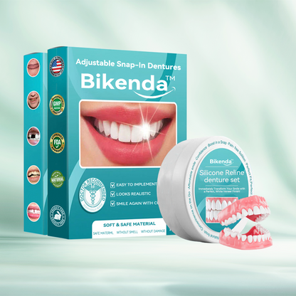 𝐁𝐢𝐤𝐞𝐧𝐝𝐚™🏆 Silicone Reline Denture Set (⏰ Limited Time Discount Last 30 Minutes ⏰)