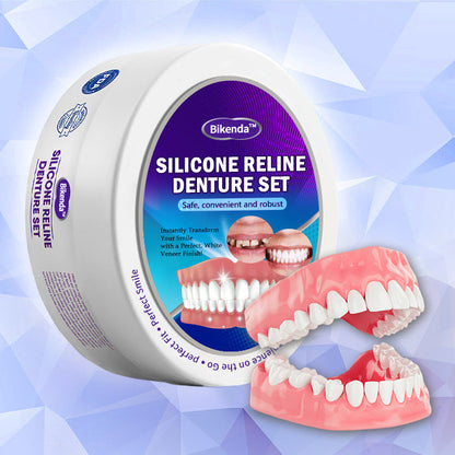 𝐁𝐢𝐤𝐞𝐧𝐝𝐚™🦄 🦄🦄Silicone Reline Denture Set (⏰ Limited Time Discount Last 30 Minutes ⏰)